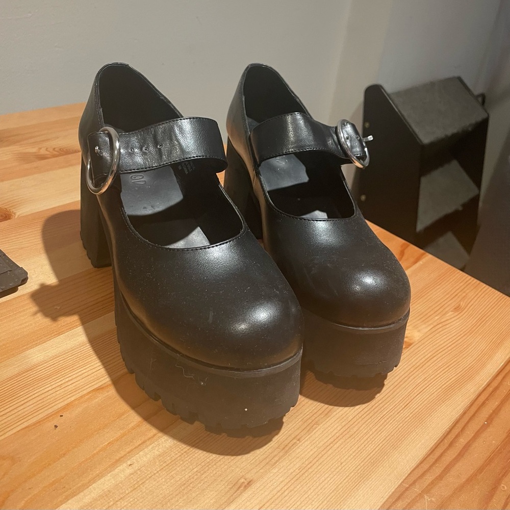 Dolls Kill Damnation Platform Mary Janes